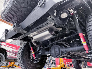 Banks Power Monster Exhaust System 2.5" SS (F&R): Jeep Wrangler Unlimited JL 3.6L 2018-2026