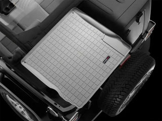 WeatherTech Cargo Liner Grey (REAR): Jeep Wrangler Unlimited JK 2007-2010