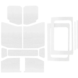 DEI Boom Mat Headliner Kit White (INTERIOR): Jeep Wrangler Unlimited JL 2018-2026