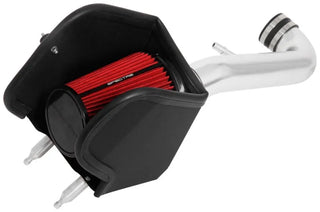 Spectre Air Intake Kit Polished Red Filter (F&R): Jeep Wrangler JL / Gladiator JT 2018-26 3.6L