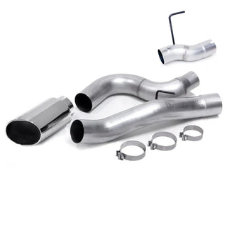 Banks Monster Exhaust System 5" DPF-Back Chrome Tip (REAR): RAM 2500/3500 2013-2018 6.7L Cummins Mega Cab