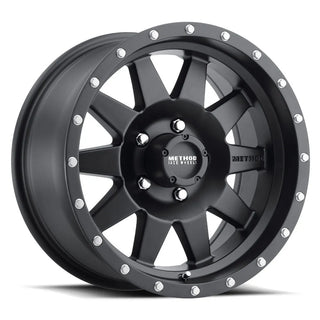 Method Wheels 301 / The Standard / Matte Black | 17x9 | 6x5.5 | -12/4.5"