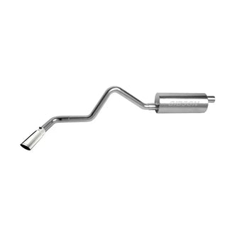 Gibson Single Cat-Back Perf Exhaust Stainless (REAR): Dodge Ram 1500 2004-2005 Quad Cab Short Bed 5.7L HEMI