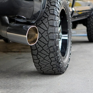 Banks Monster Exhaust System 5" DPF-Back Chrome Tip (REAR): RAM 2500/3500 2013-2018 6.7L Cummins Crew Cab Short Bed