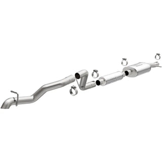 Magnaflow Overland Series Cat-Back Exhaust (REAR): Jeep Wrangler Unlimited JK 2012-2018 3.6L