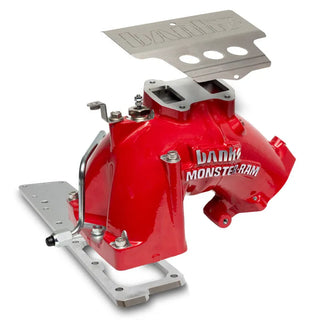 Banks Monster-Ram Intake System Red (RED): RAM 3500/4500/5500 Chassis Cab 6.7L Cummins 2007.5-2012