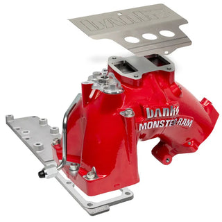 Banks Monster-Ram Intake System Red (FRONT): Fits RAM 3500/4500/5500 6.7L Cummins 2019-2026