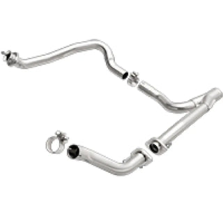 MagnaFlow Loop Delete Y Pipe 2in/2.5in (F&R): Jeep Wrangler 2012-2015 3.6L V6