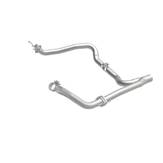 MagnaFlow Loop Delete Y Pipe 2in/2.5in (F&R): Jeep Wrangler 2012-2015 3.6L V6