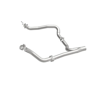 MagnaFlow Loop Delete Y Pipe 2in/2.5in (F&R): Jeep Wrangler 2012-2015 3.6L V6