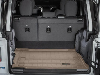 WeatherTech Cargo Liner Tan: Jeep Wrangler JL 4xe 2021-2024