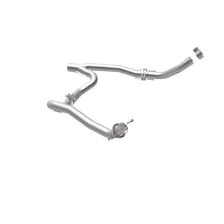 MagnaFlow Loop Delete Y Pipe 2in/2.5in (F&R): Jeep Wrangler 2012-2015 3.6L V6