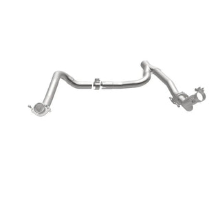 MagnaFlow Loop Delete Y Pipe 2in/2.5in (F&R): Jeep Wrangler 2012-2015 3.6L V6