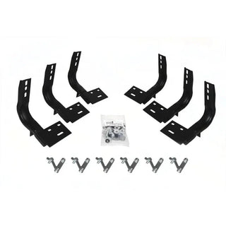 Go Rhino OE Xtreme Cab Length Side Step Brackets: Fits Dodge / Ram (02-26)