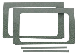 DEI Boom Mat Side Window Trim Grey (INTERIOR): Jeep Wrangler Unlimited JL 2018-2026