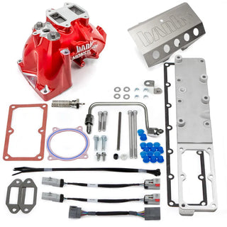 Banks Monster-Ram Intake System Red (F&R): RAM 2500/3500 2013-2018 6.7L Cummins