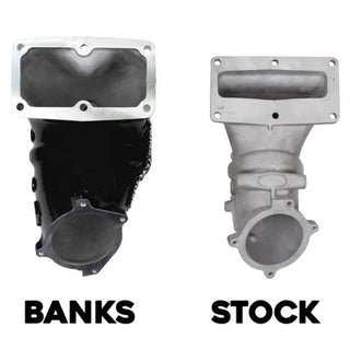 Banks Monster-Ram Intake System Black (F&R): RAM 2500/3500 2013-2018 6.7L Cummins