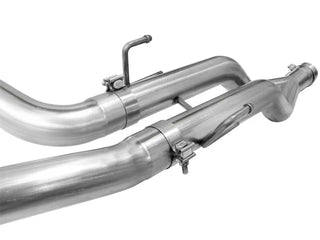 aFe MACHForce XP 3in SS DPF-Back Exhaust w/ 6in Black Tips: Ram 1500 3.0L EcoDiesel (11-24)