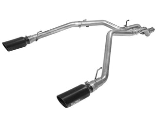 aFe MACHForce XP SS DPF-Back Exhaust w/ Black Tips: Ram 1500 / Classic 3.0L EcoDiesel (11-24)