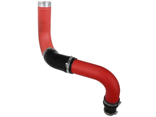 aFe Bladerunner 3in Red Aluminum Intercooler Cold Side: Ram 1500 3.0L EcoDiesel (11-18) w/ Couplings