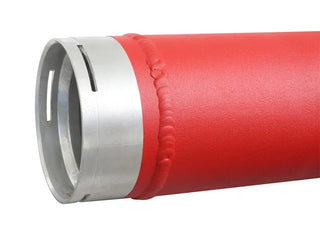 aFe Bladerunner 3in Red Aluminum Intercooler Cold Side: Ram 1500 3.0L EcoDiesel (11-18) w/ Couplings