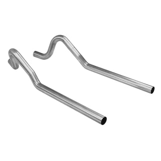 Flowmaster Pre-Bent Tailpipes: Dodge Charger 1966-1974