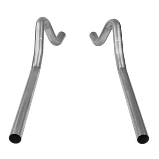 Flowmaster Pre-Bent Tailpipes: Dodge Charger 1966-1974
