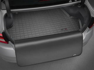 WeatherTech Cargo Liner w/ Bumper Protector Black (REAR): Jeep Wrangler Unlimited JK 2007-2010