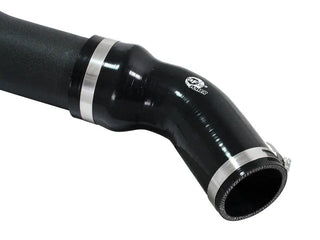 aFe Bladerunner 3in Black Tube Hot Side Intercooler: Ram 1500 3.0L EcoDiesel (11-18) w/ Couplings & Clamps