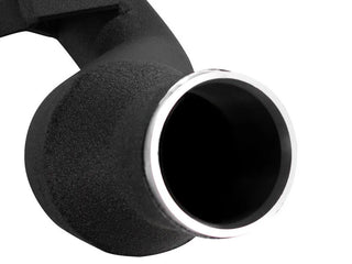aFe Bladerunner 3in Black Tube Hot Side Intercooler: Ram 1500 3.0L EcoDiesel (11-18) w/ Couplings & Clamps