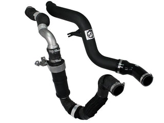 aFe Bladerunner 3in Black Tube Hot Side Intercooler: Ram 1500 3.0L EcoDiesel (11-18) w/ Couplings & Clamps
