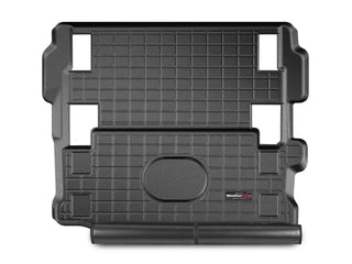 WeatherTech Cargo Liner Black (REAR): Jeep Wrangler JL 2018-2026 2 Door w/ Bumper Protector
