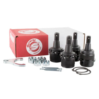 Synergy Knurled Adjustable Ball Joint Kit (FRONT): Fits Ram 1500 / 2500 / 3500 HD 4x4 (02-18)