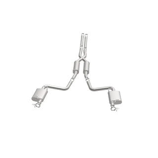 Magnaflow Street Series Catback Exhaust Reuses OE Tips (REAR): Challenger R/T 2009-2014 5.7L HEMI