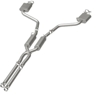Magnaflow Street Series Catback Exhaust Reuses OE Tips (REAR): Challenger R/T 2009-2014 5.7L HEMI