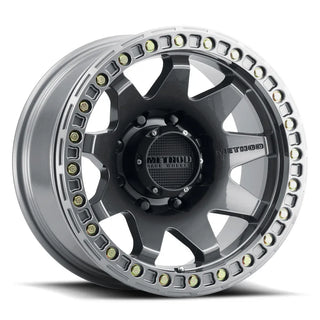 Method Wheels 108 / Beadlock / Gloss Titanium | 17x9 | 8x6.5 | -44/3.50"