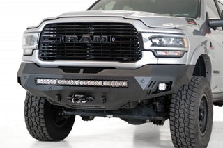 Addictive Desert Designs Stealth Fighter Front Bumper: Fits RAM 2500/3500 2019-2026