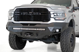 Addictive Desert Designs Stealth Fighter Front Bumper: Fits RAM 2500/3500 2019-2026