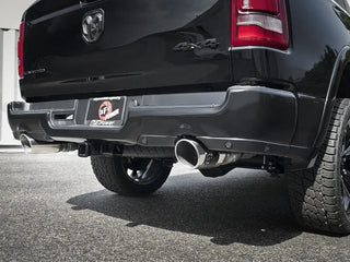 aFe Large Bore-HD 3in 409 SS DPF-Back Exhaust w/ Polished Tip: Ram 1500 3.0L (19-24)