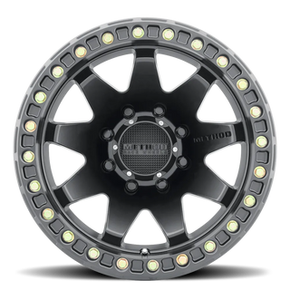 Method Wheels 108 / Beadlock / Matte Black | 17x9 | 8x6.5 | -44/3.50"