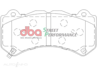 DBA Street Perf Front Brake Pads: Grand Cherokee 6.4L 2012-2021 / Durango 6.4L 2018-2026 / Challenger & Charger 6.2/6.4L 2015-2020