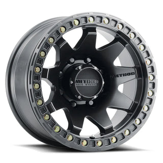 Method Wheels 108 / Beadlock / Matte Black | 17x9 | 8x6.5 | -44/3.50"