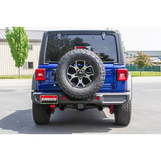 Flowmaster Outlaw Cat-Back Exhaust System: Jeep Wrangler 2018-2026