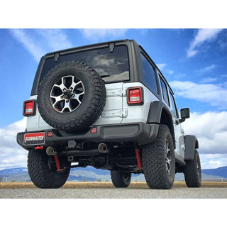 Flowmaster Force II Axle-Back Exhaust System: Jeep Wrangler 2018-2026