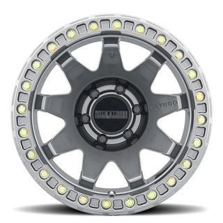 Method Wheels 108 / Beadlock / Gloss Titanium | 17x9 | 6x5.5 | -44/3.50"