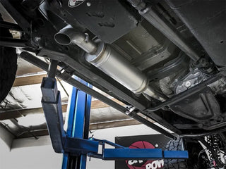 aFe ROCK BASHER Cat-Back Exhaust 2.5" to 3" Tip (REAR): Jeep Wrangler JK 2007-2018 3.8/3.6L