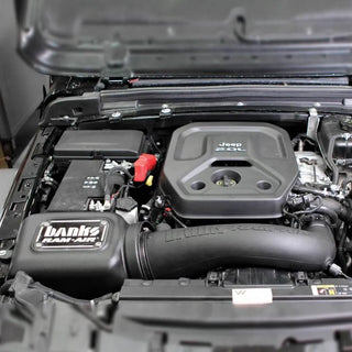 Banks Power Ram-Air Cold Air Intake Dry Filter (FRONT): Jeep Wrangler JL 2018-2023 2.0L
