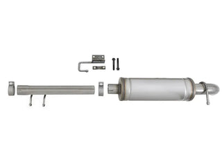 aFe ROCK BASHER Cat-Back Exhaust 2.5" to 3" Tip (REAR): Jeep Wrangler JK 2007-2018 3.8/3.6L