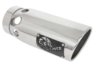 aFe Large Bore-HD 3in 409 SS DPF-Back Exhaust w/ Polished Tip: Ram 1500 / 1500 Classic 3.0L (11-24)