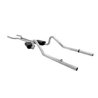 Flowmaster American Thunder Crossmember-Back Exhaust System: Dodge Charger 1968-1970 (817390)